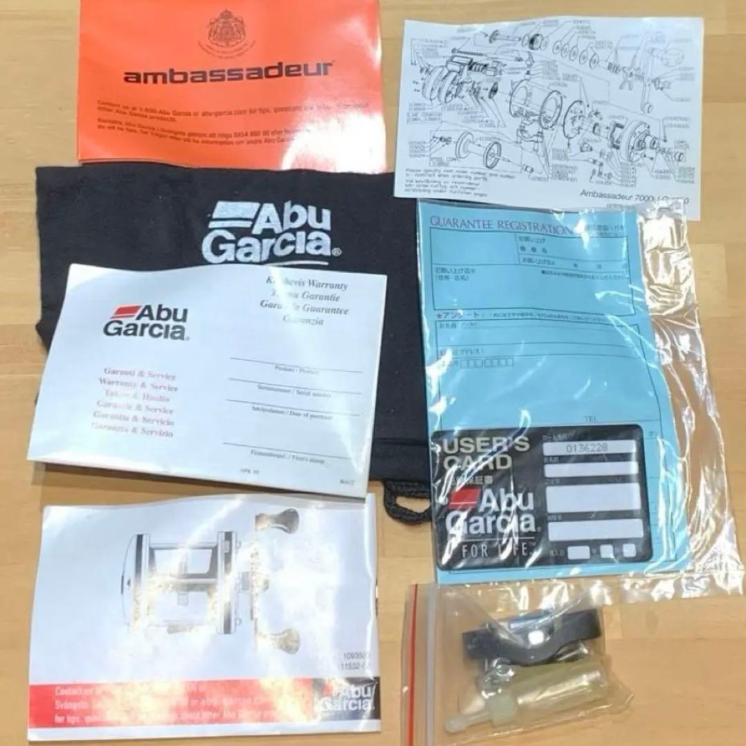 未使用品 アブ ガルシア アンバサダー 7000 i LC - MTR 7000