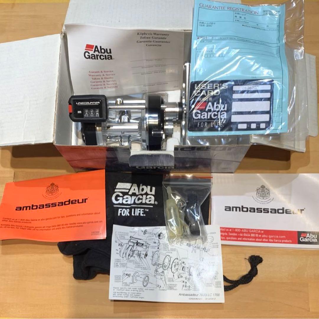 未使用品 アブ ガルシア アンバサダー 7000 i LC - MTR 7000