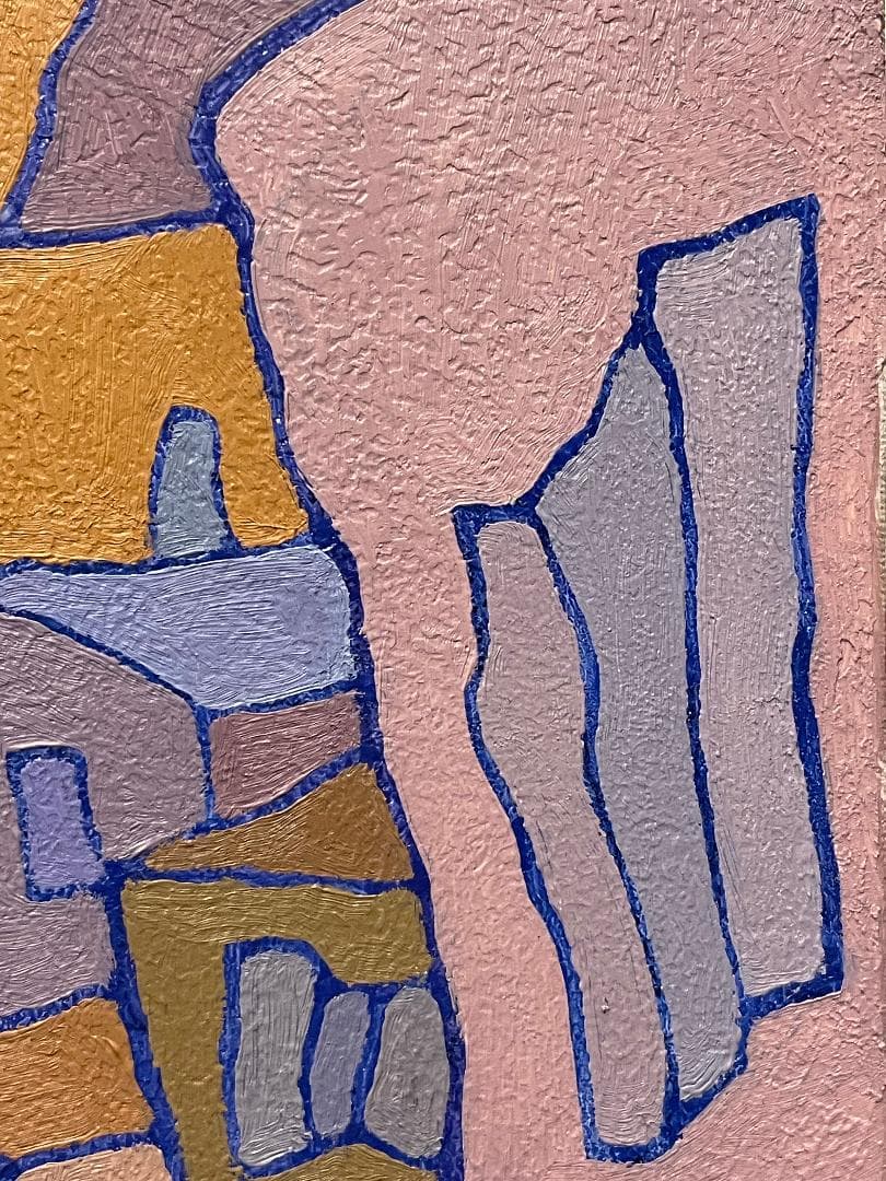 「真作」田代聖太郎「アッシジの街かど」風景画　油彩画　額装　サイン有り　F4号