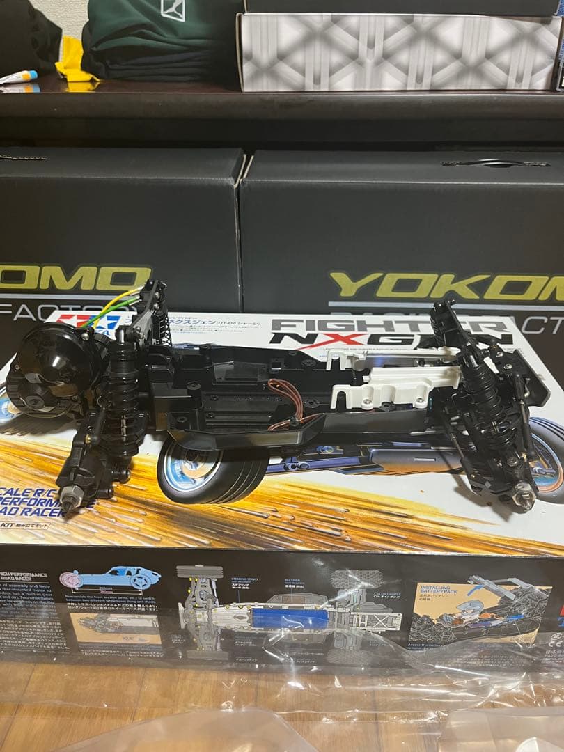 タミヤ　DT-04 オプション多数ボディー付き