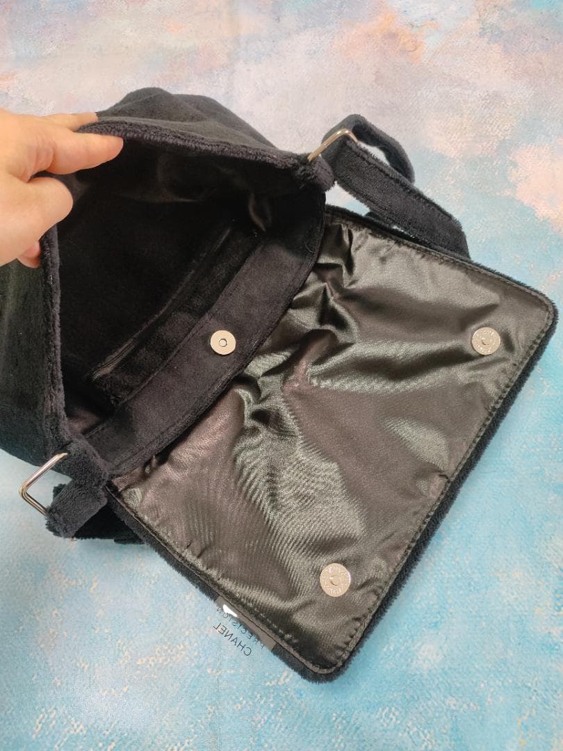 【超素敵】ஐショルダーバッグ デ ブラック美品