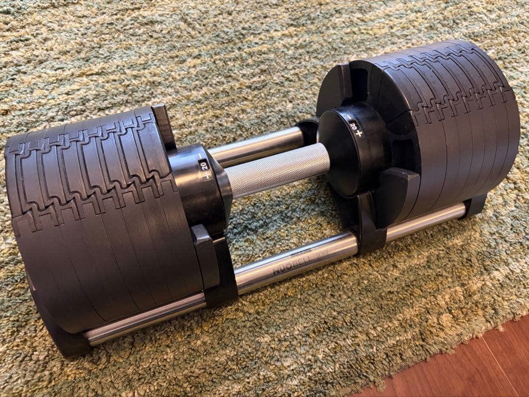 nuobell 232 調整可能ダンベル 2キロ刻み