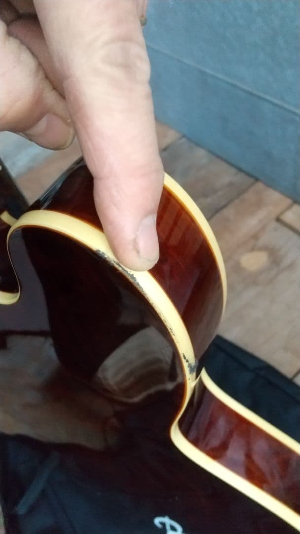 Epiphone Jack Casady Signature レッド ケース付