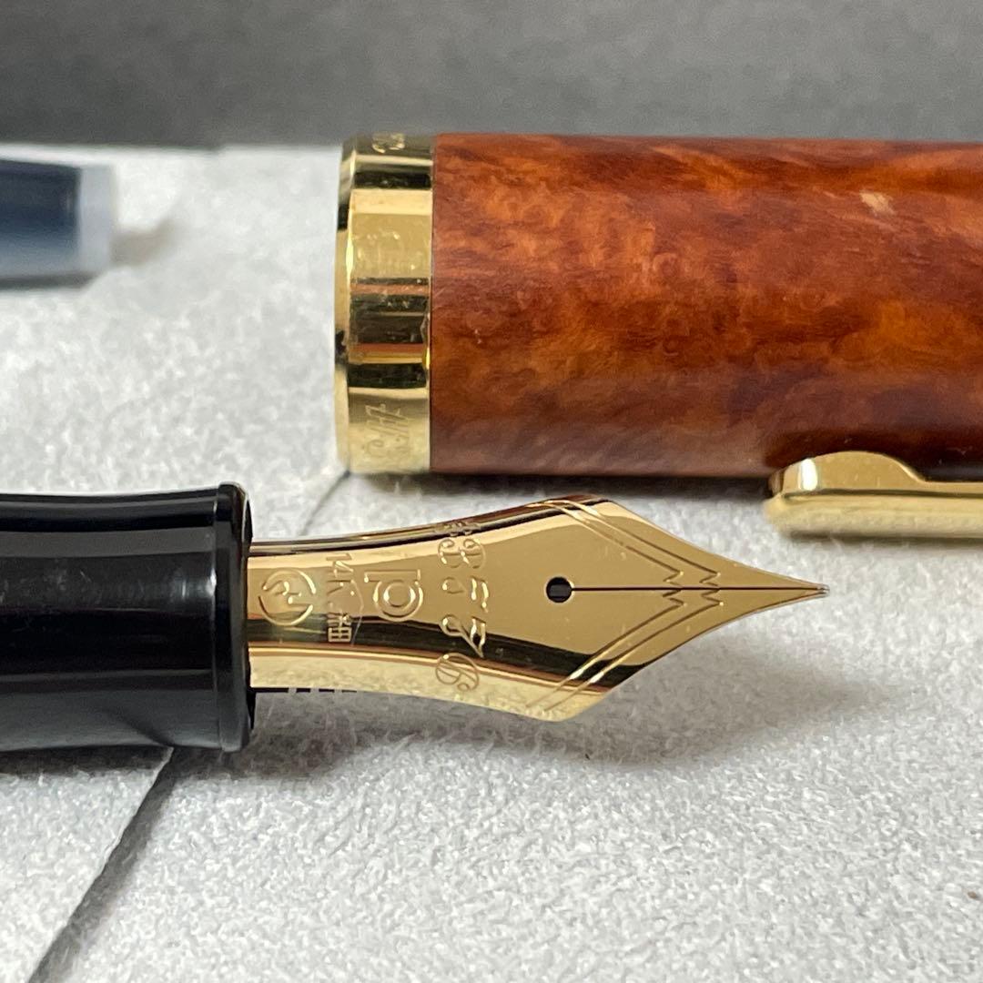 #3776 CENTURY 万年筆 旧型ブライヤ　細字