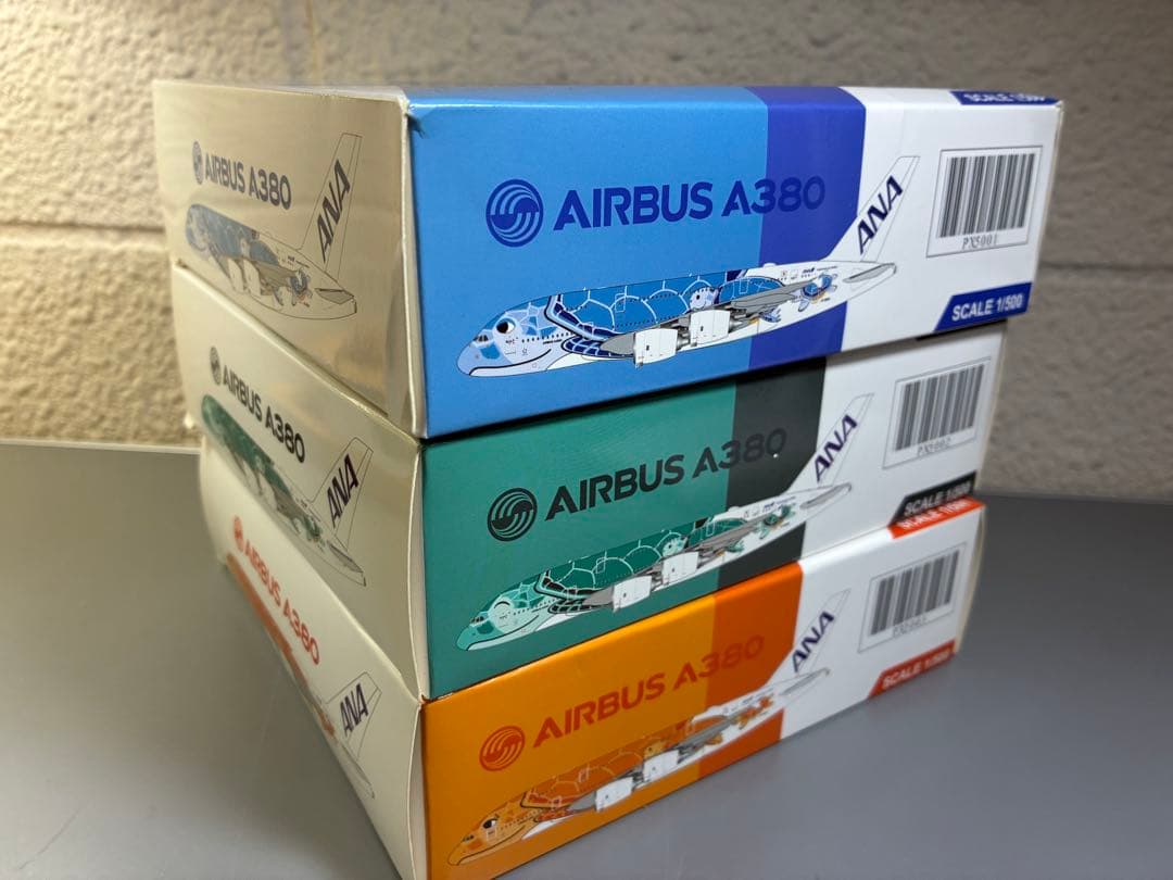 Jcwings ANA A380 1/500 3機セット