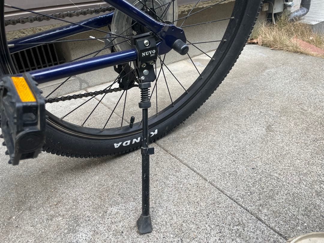 ヨツバサイクル 24インチ ネイビー ホワイト 引取り限定 神奈川県中央部