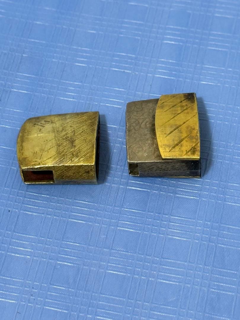 江戸期　ハバキ　日本刀　武具