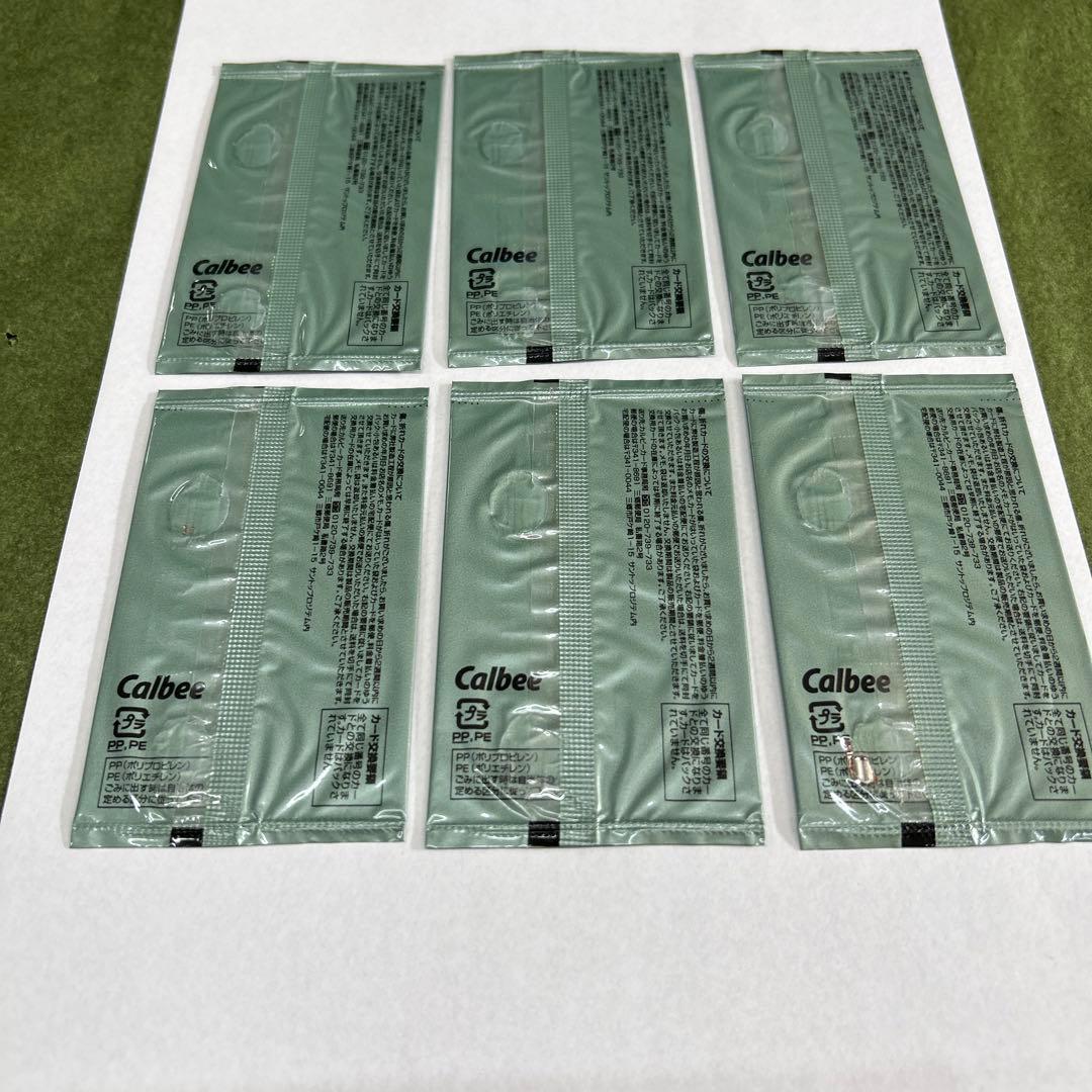 Calbee 2006年プロ野球チップス第3弾 6パック