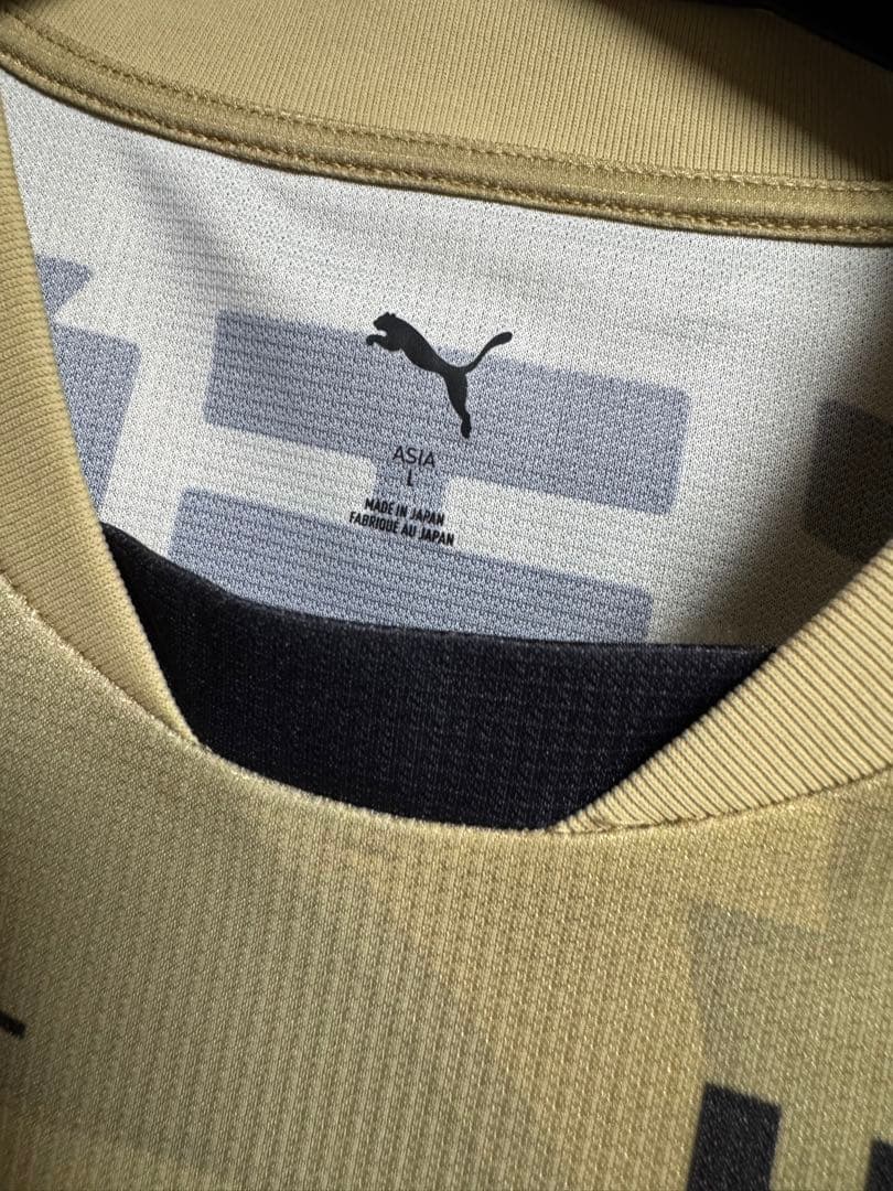 た*ん様 京都サンガ　2025 限定ユニホーム　Puma サッカーウェア Lサイ