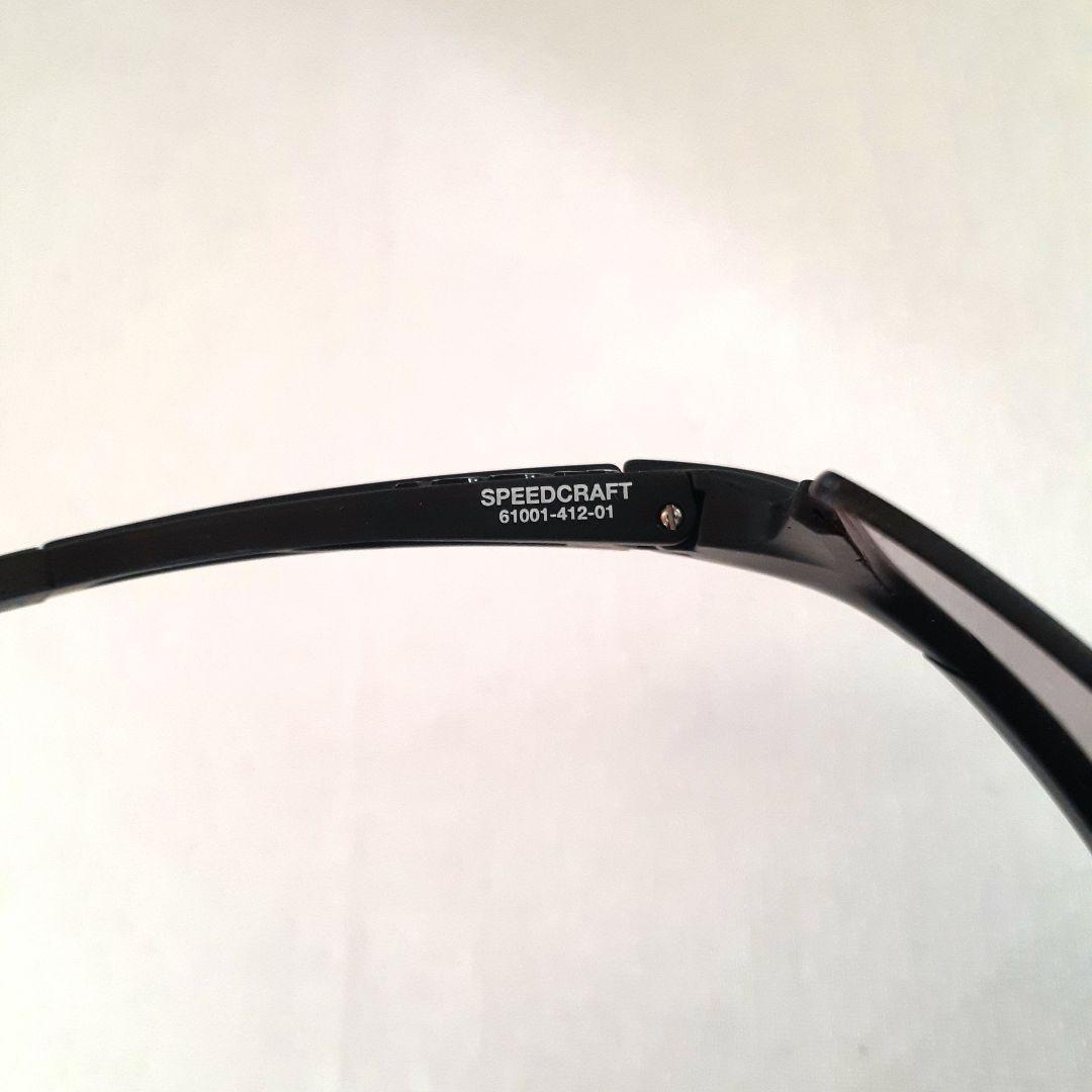 中古 100% SPEEDCRAFT ブラック ワンハンドレッド サングラス