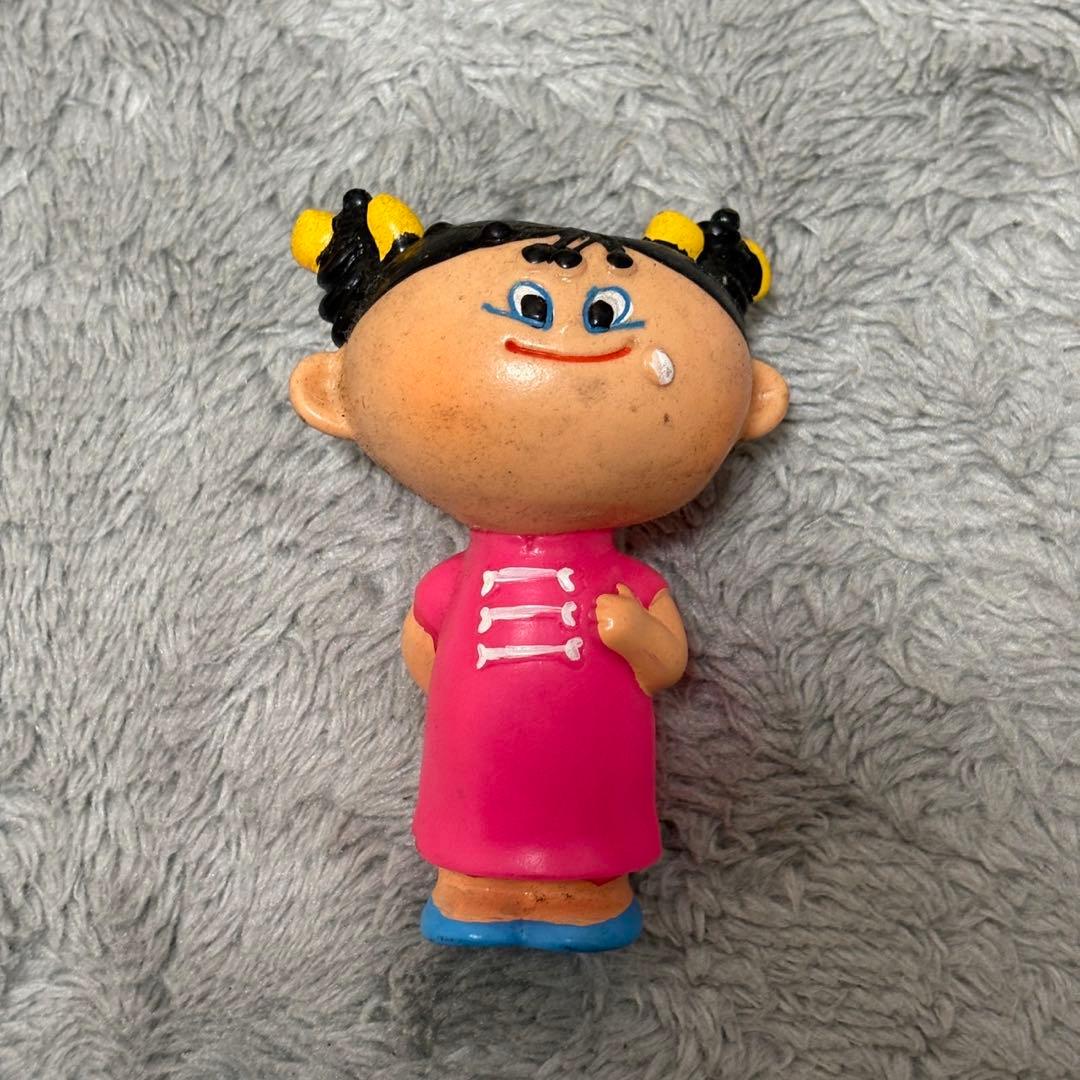 銀座アスター ノベルティ人形 昭和レトロ ピンクチャイナ フィギュア BY17