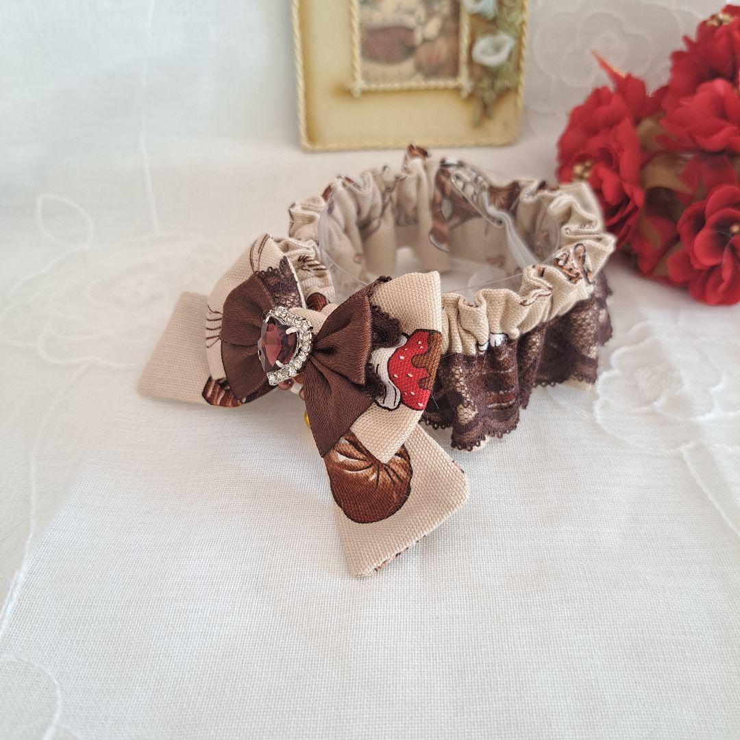 短毛シュシュ、バレンタインチョコレート、わんちゃん猫ちゃん用