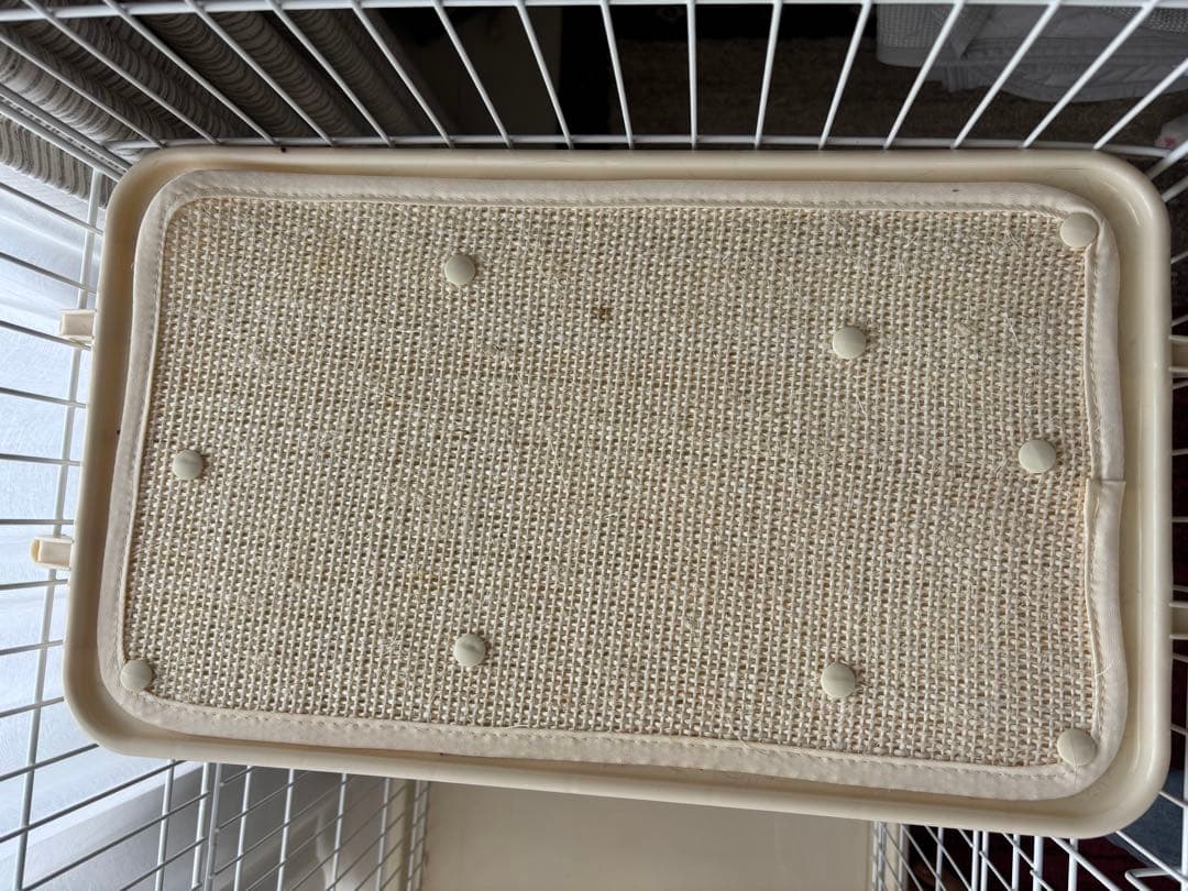 タンスのゲン　ハピネコキャットケージ　2段ワイド