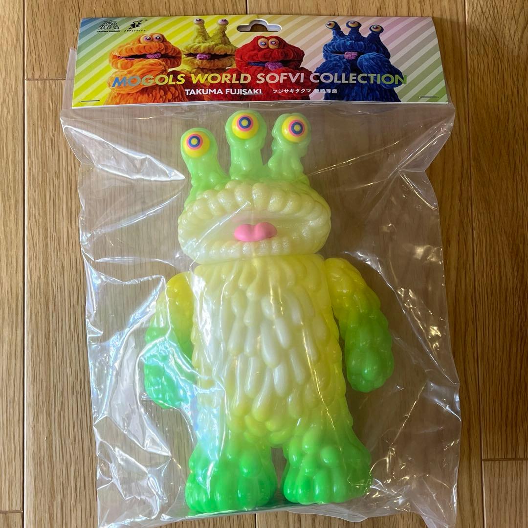 【新品】フジサキタクマ モールミュータント　ジョグ　JOG ソフビ　蓄光　限定品