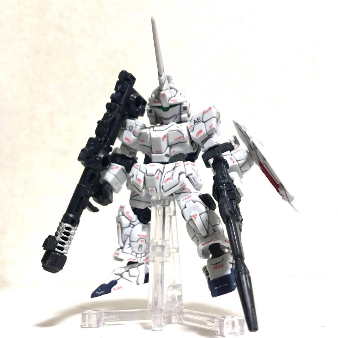 モビルスーツアンサンブル ユニコーン ガンダム+バズーカ ガンプラ コンバージ