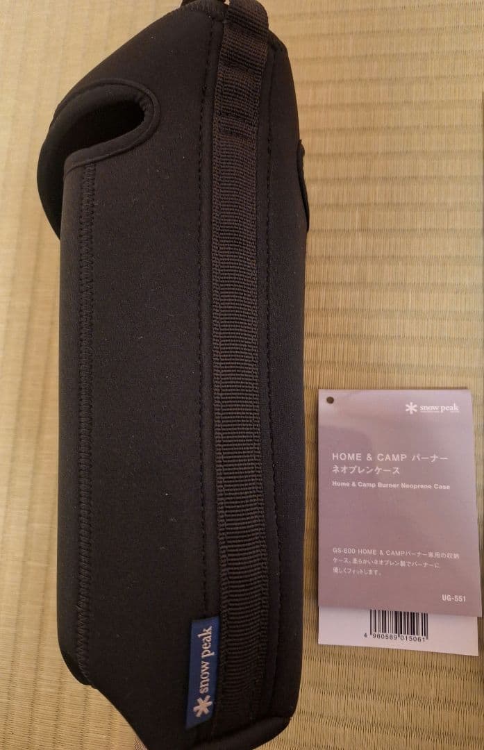 スノーピーク &CAMPバーナー ブラック＋純正ケース
