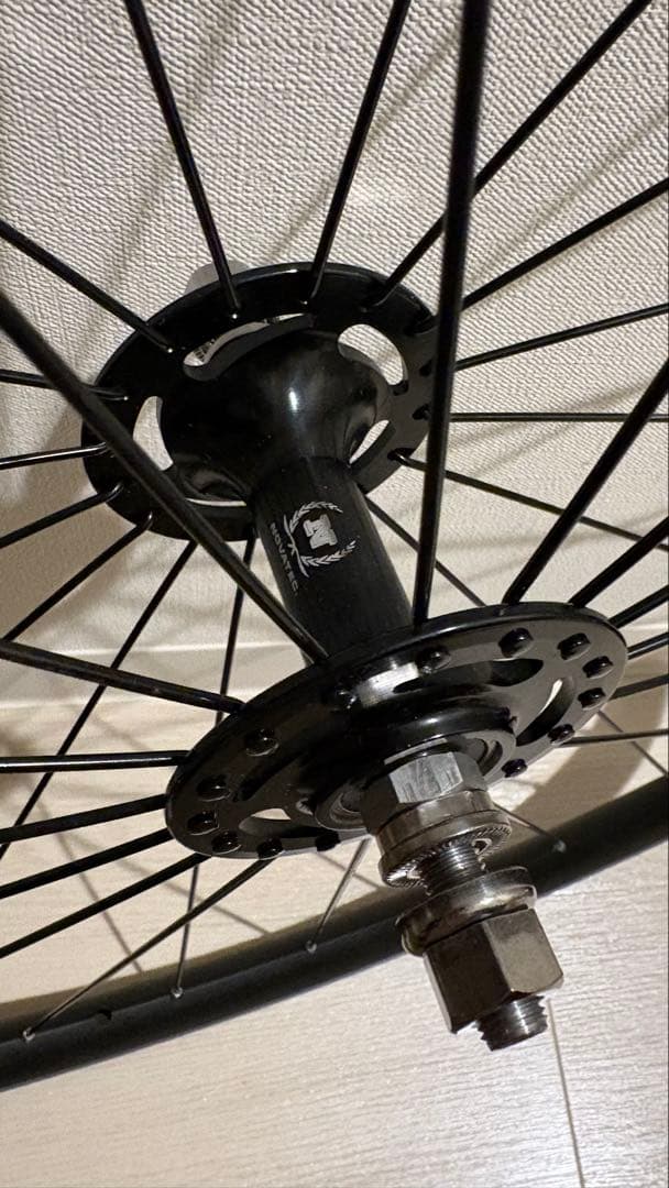 H PLUS SON AT-25 novatec フロントホイール 未使用