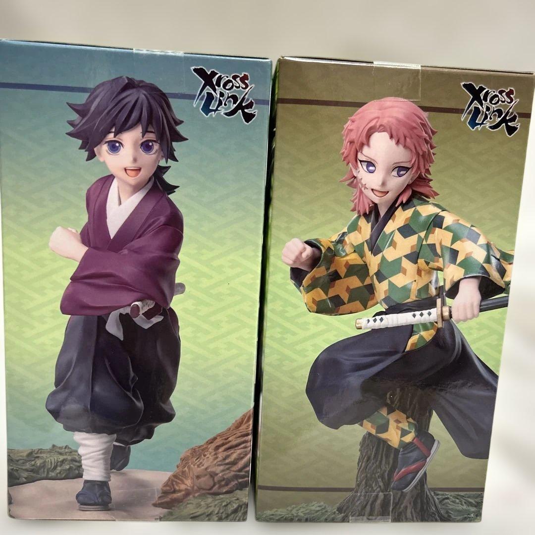 SEGA Xrossing 冨岡義勇 錆兎 幼少期　フィギュアセット