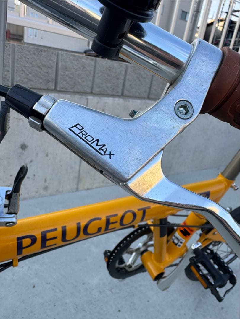 廃盤　希少プジョー (PEUGEOT)のPacific-イエロー