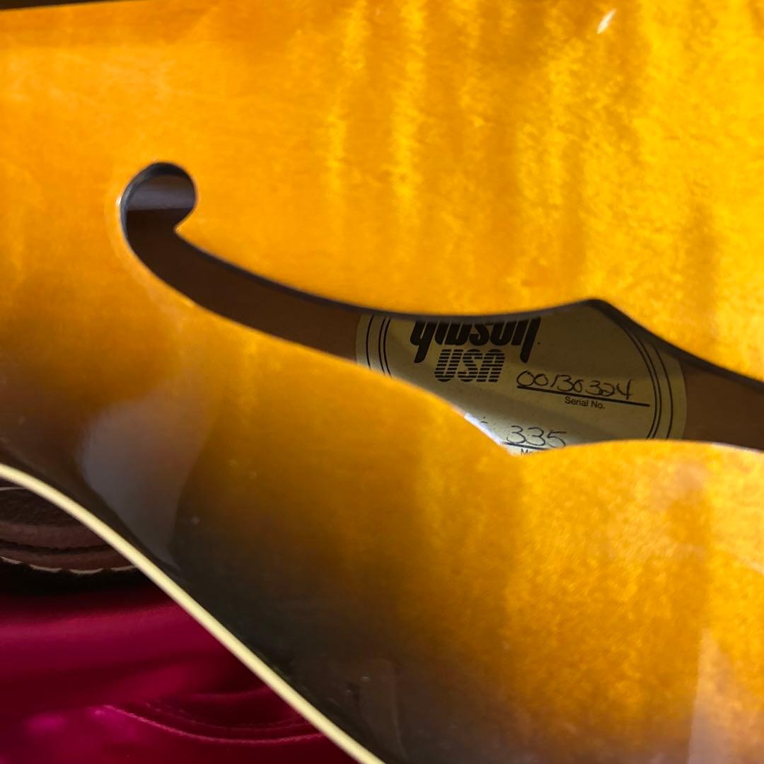 ギブソンＥＳー335 ビンテージ 純正ハードケース付