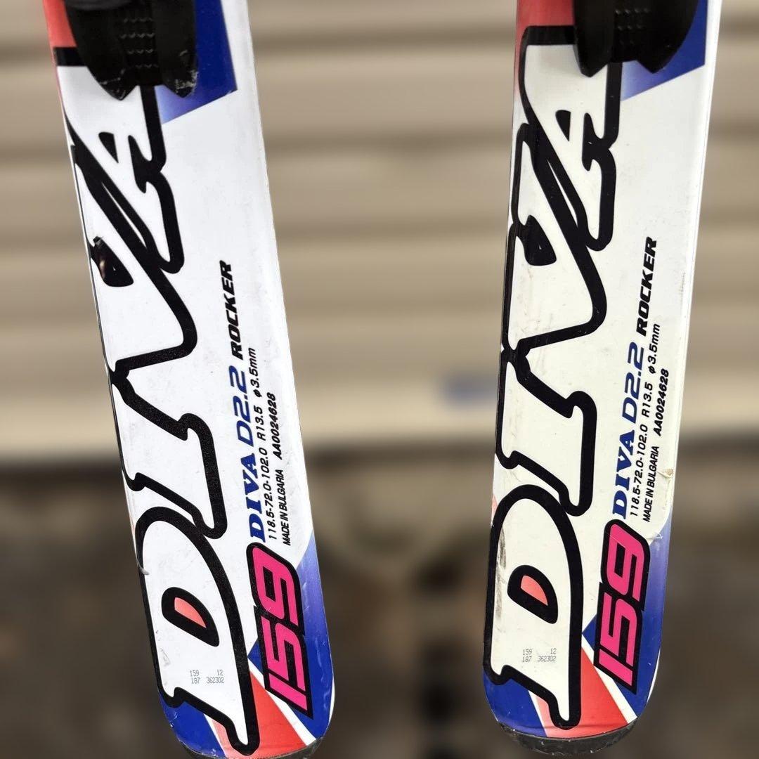 Hart DIVA 159cm スキー板