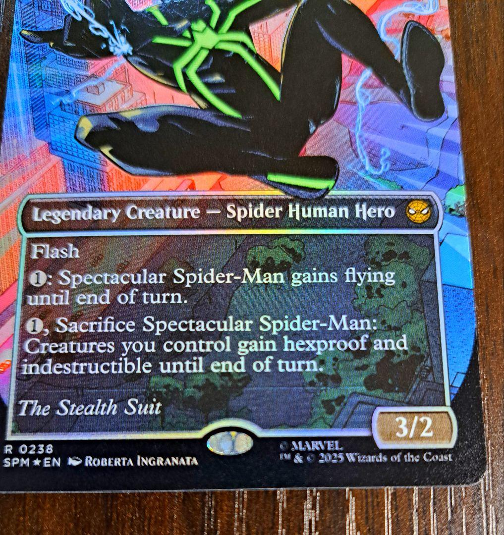 MTG Spectacular Spider-Man(テクスチャー仕様)英語版