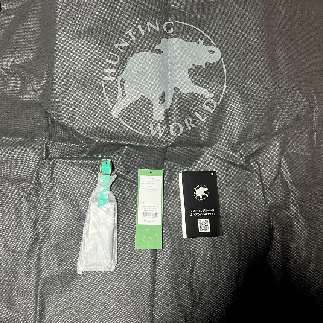 HUNTING WORLD ネイビー キャディバッグ値下げ