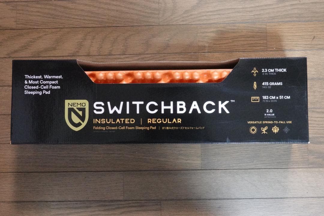 ★未使用品★ NEMO スイッチバック レギュラー オレンジ