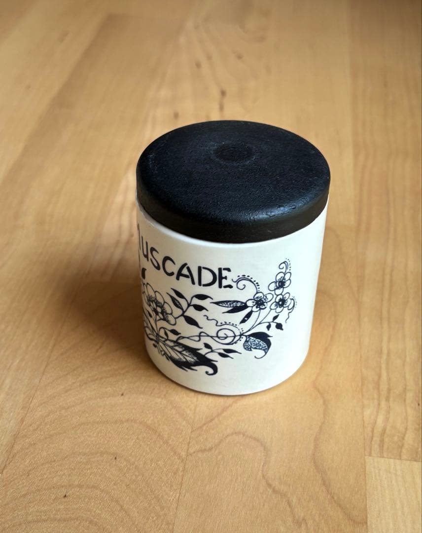 【希少】フランス サルグミンヌ ヴィンテージ スパイスポット ナツメグ