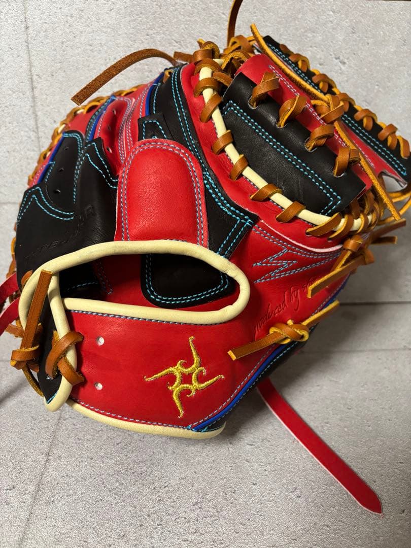 要ミット　軟式用キャッチャーミット 限定カラーKANAME