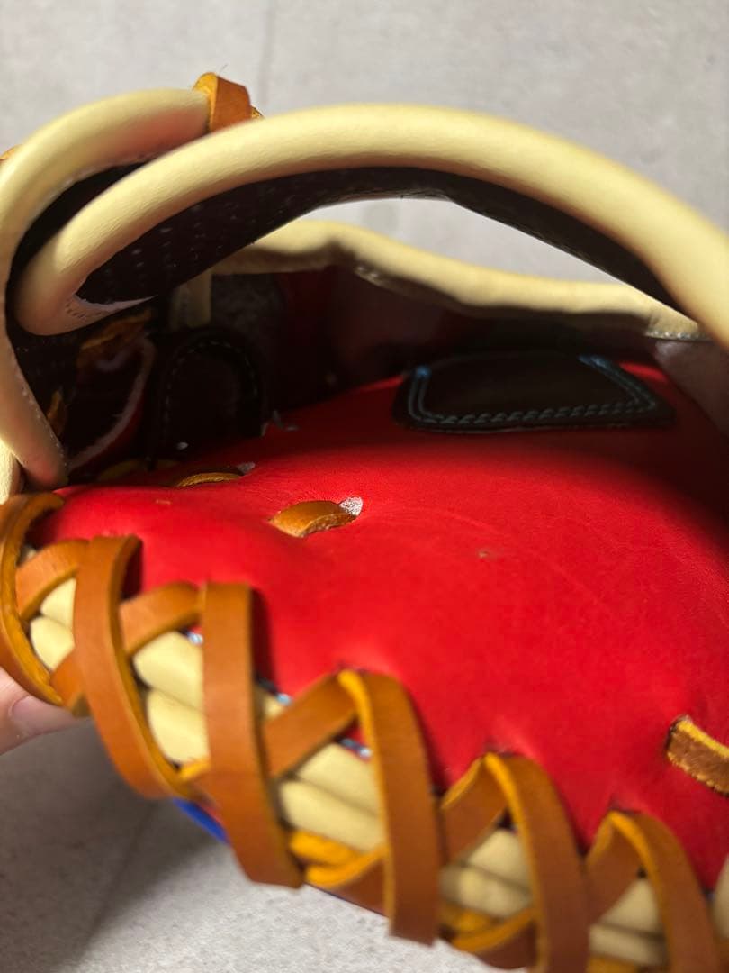 要ミット　軟式用キャッチャーミット 限定カラーKANAME