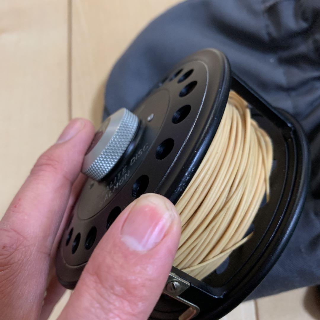 hardy ULTRA LITE DISC SALMON  黒  替えスプール