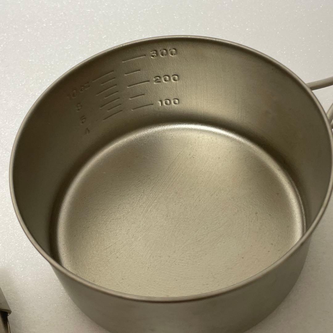 peakチタン製食器セット メッシュ収納袋付き