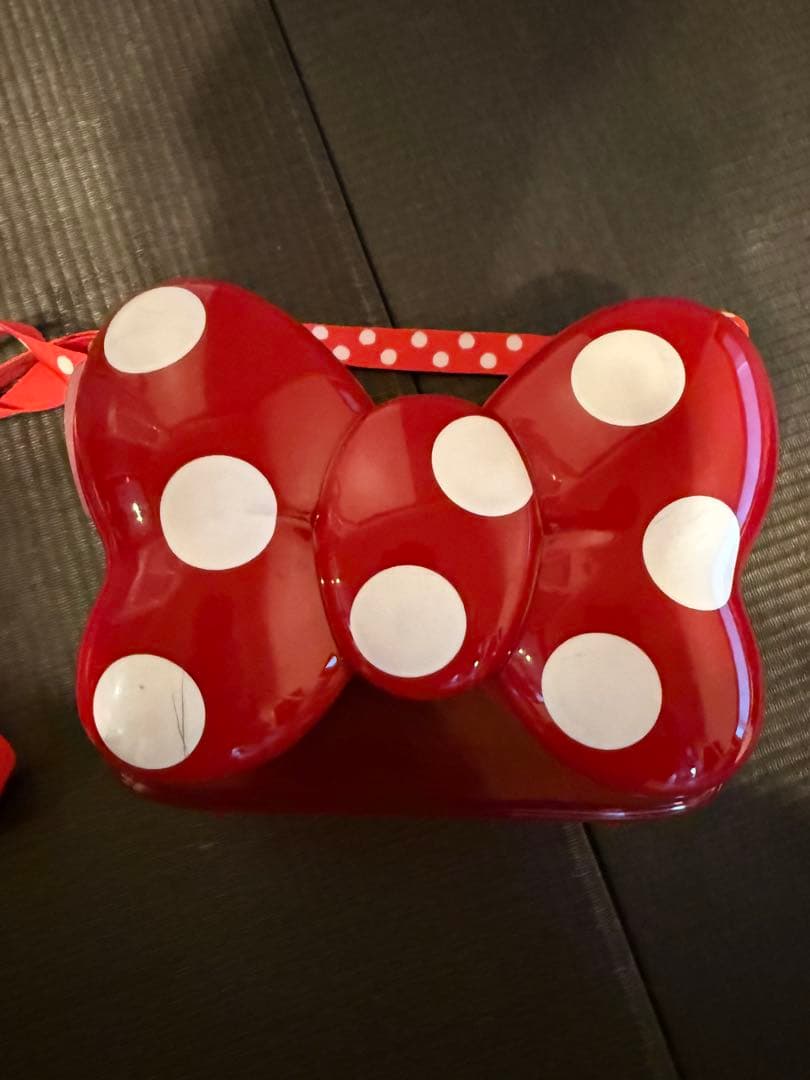 【お得】ミニーファンキャップマフラー、ポップコーンケース　セット