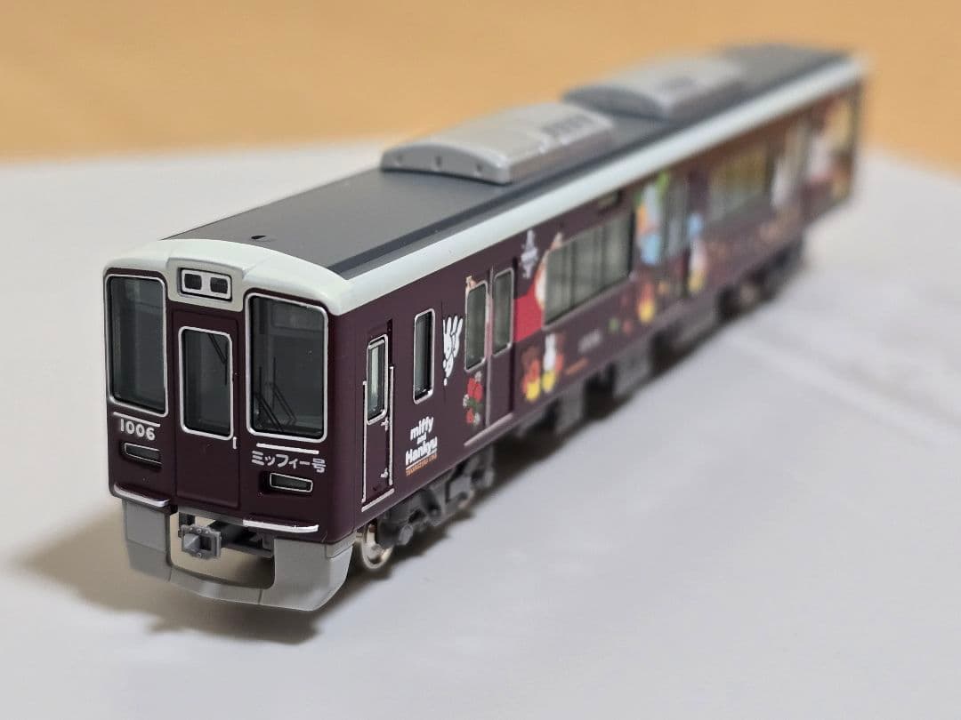 HQ013　グリーンマックス　阪急1000系(ミッフィー号宝塚線)8両編成セット