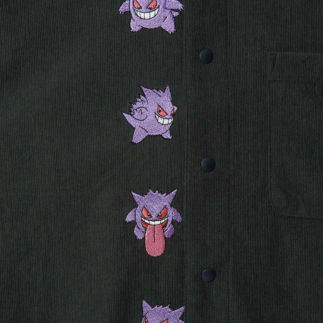 グラニフ　ゲンガー パニック　ルーズフィットコーデュロイシャツ　L