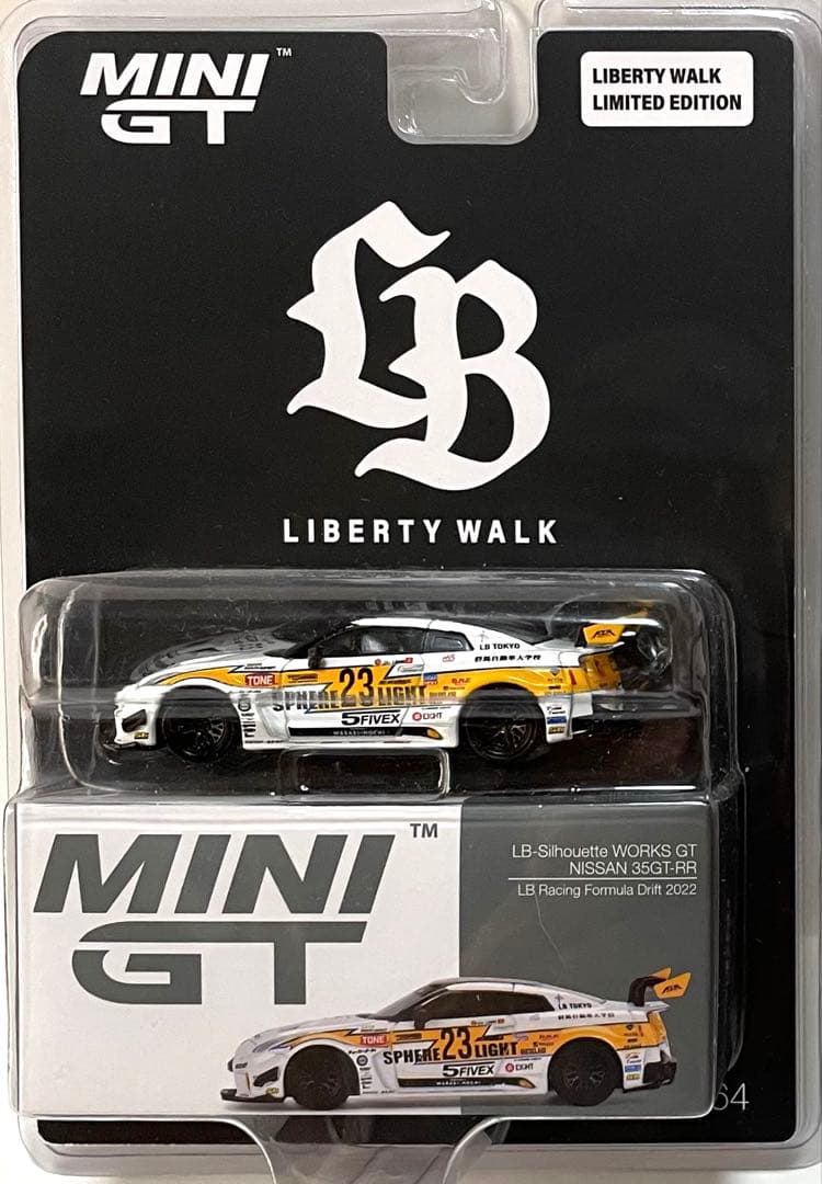 ミニカー MINIGT LIBERTY WALK NISSAN 35GT-RR Ver.2