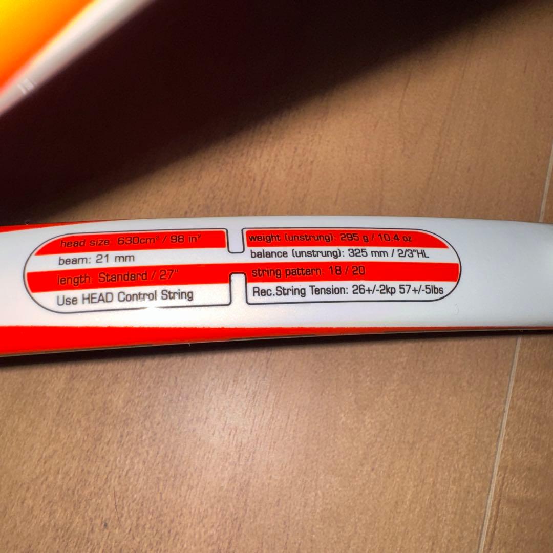 ラケット(硬式用) HEAD microgel radical MID PLUS