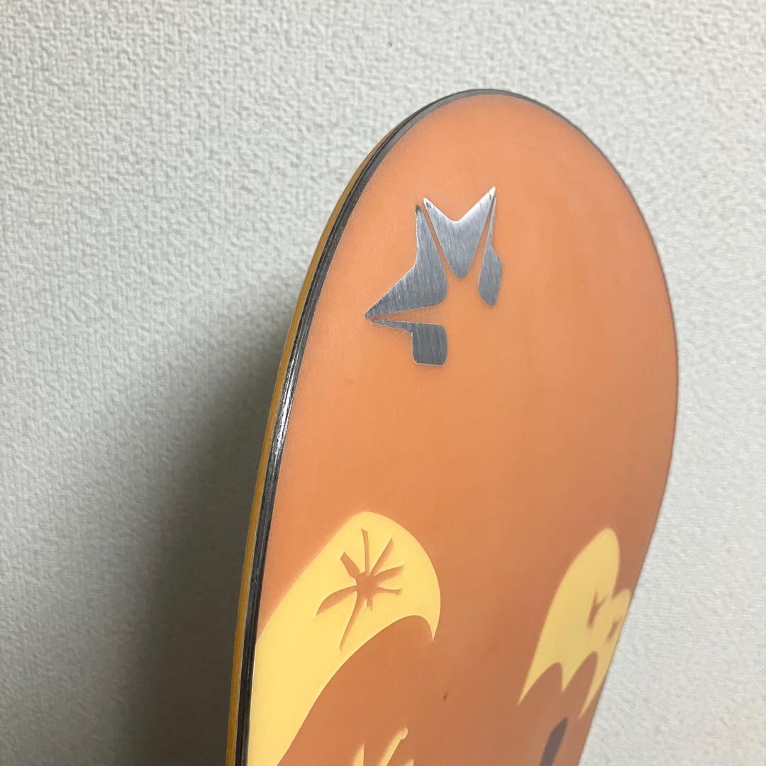 新品バインディング/Rome VINYLロームスノーボードセット143/バック付