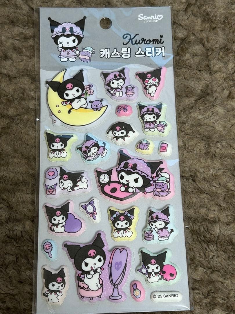 ポケモン サンリオ ボンボンステッカーセット【韓国限定】