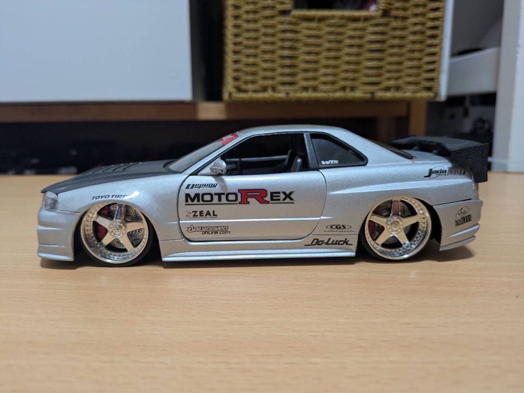 jada 1/24 日産 スカイライン GTR R34