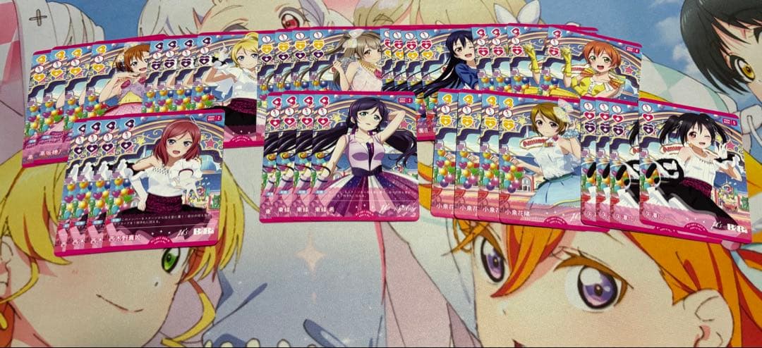 【4コン】 ラブカ　プレミアムブースターラブライブ！　μ's 4コン