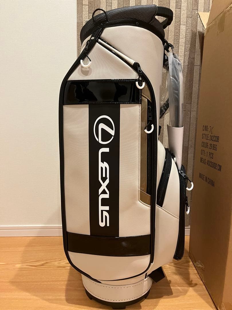 【新品】レクサス　アドミラル✖️キャディバッグ　値下げ中❕