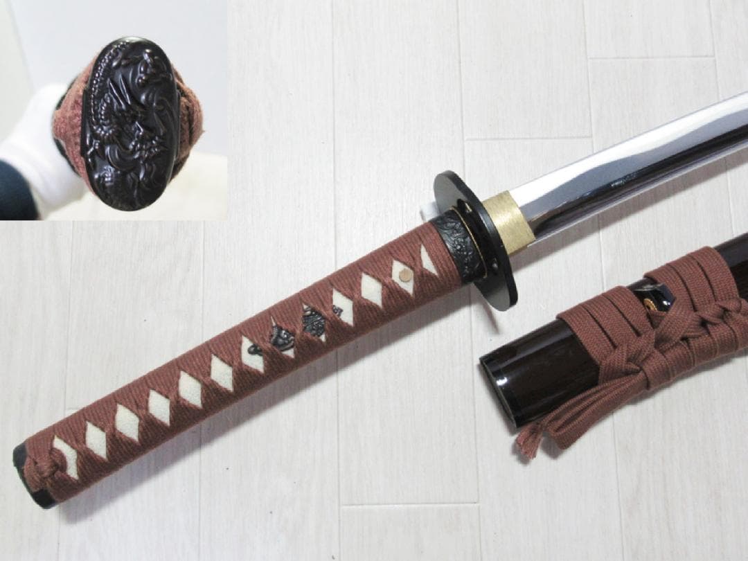 模造刀【兼光 刃文写し】硬質合金　岐阜県関市 刀剣工房　剣道型居合刀