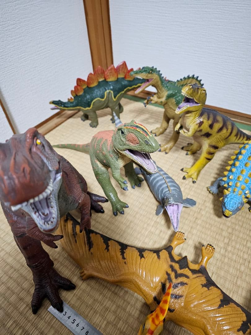 フェイバリット 恐竜 ソフビ フィギュア 10体セット