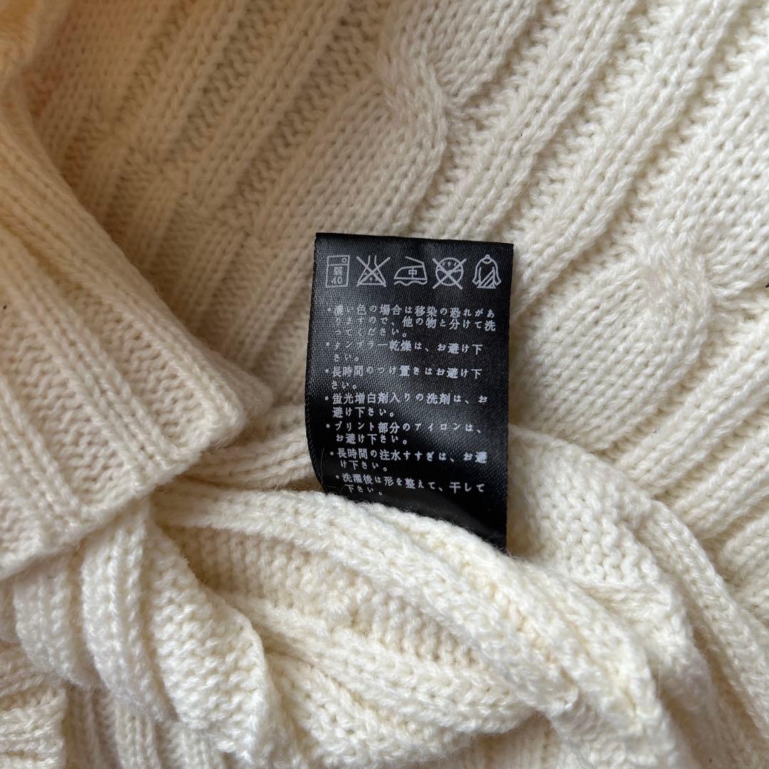 【Birdie hunt】バーディーハント　ケーブルニット 3点セット　L