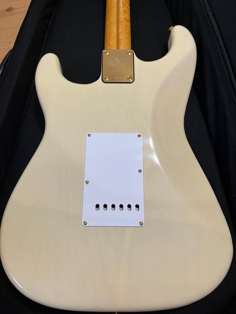 ギター K.Nyui Custom Guitar KNST ASH/M Blonde