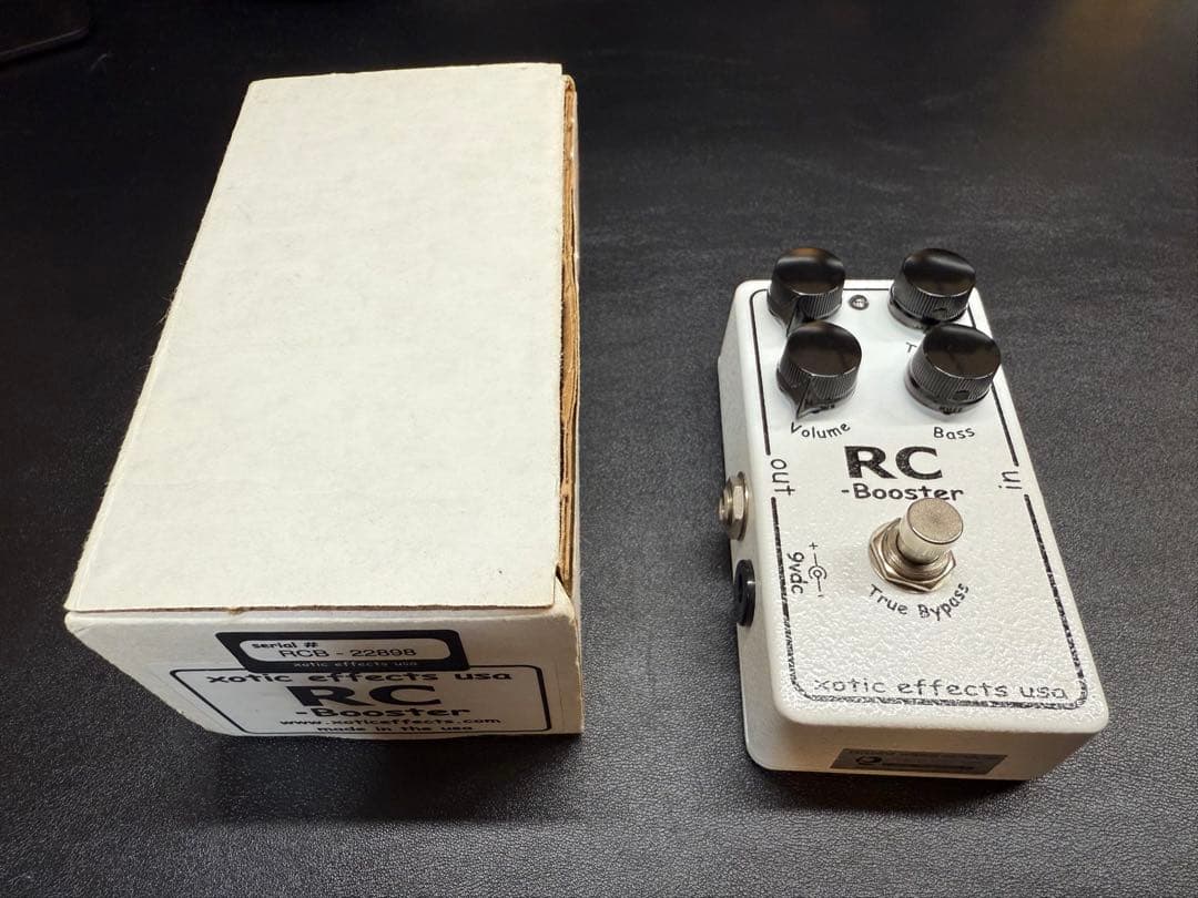 ギター xotic effects RC Booster