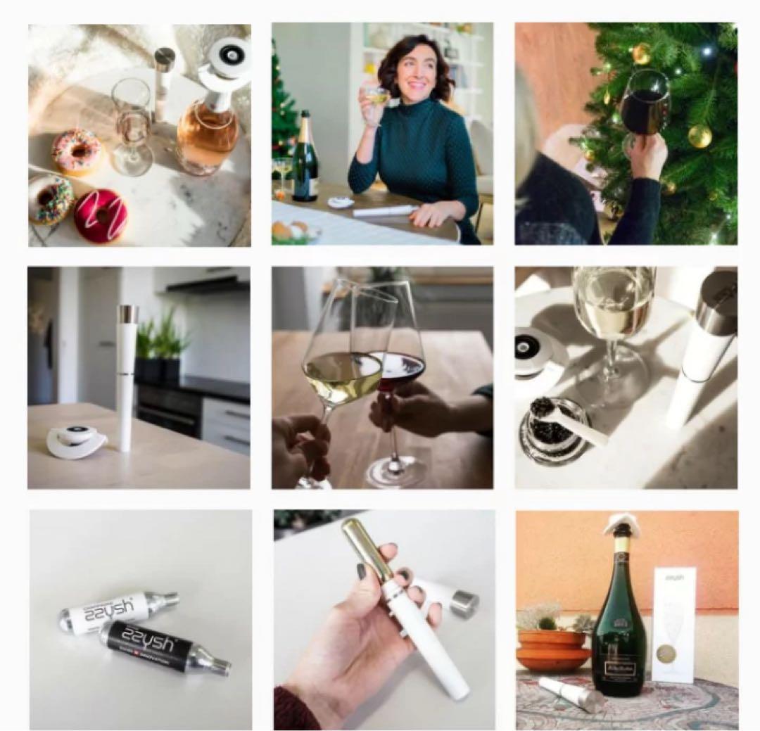 【新品】zzysh ズィッシュ　シャンパンプリザーバーセット