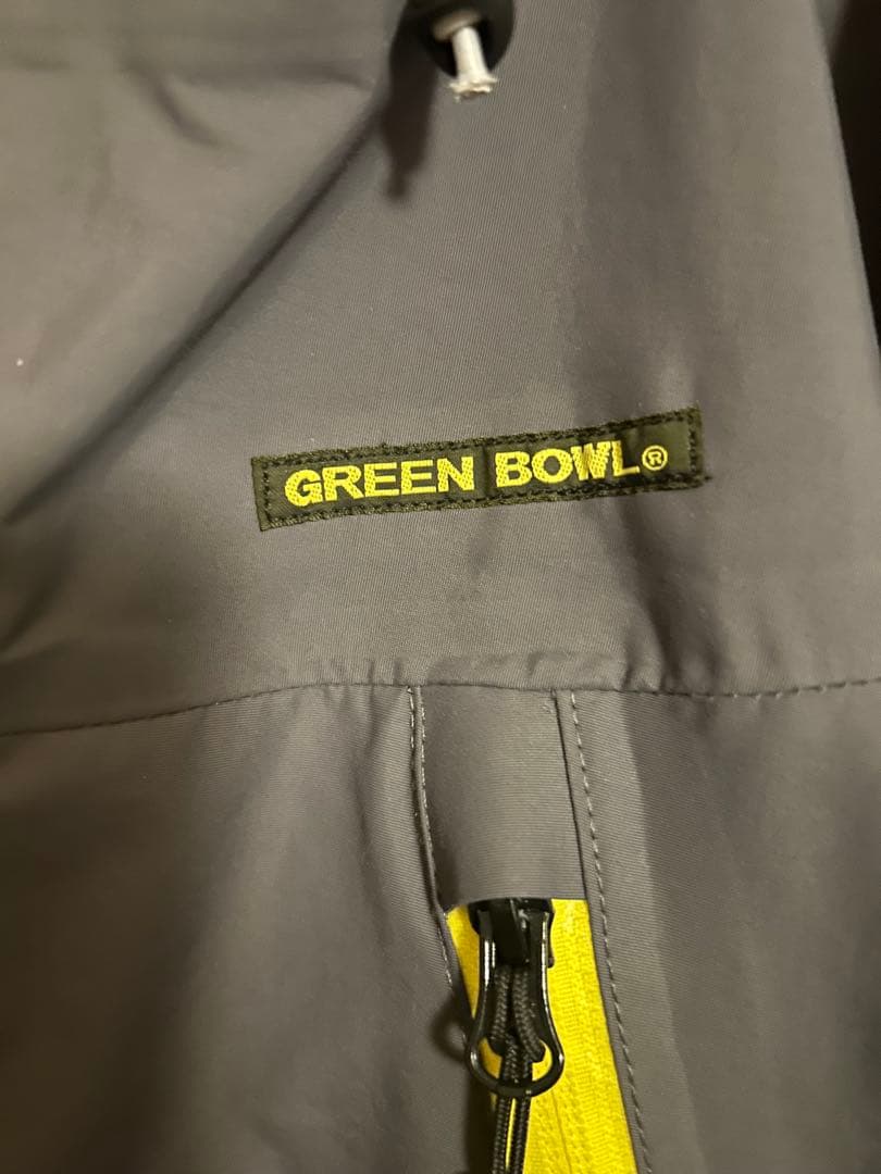 Palm × GREEN BOWL Nylon Full Zip Parka